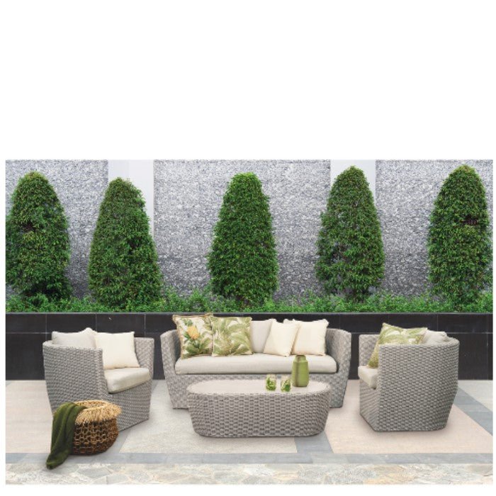 Mandy 4 piece Outdoor Lounge Suite - Only x1 Left - Paulas Home & Living