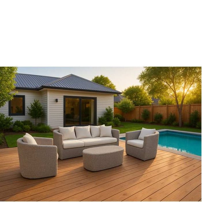 Mandy Outdoor Lounge Suite (4 Pce) - Paulas Home & Living