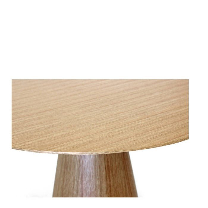 Manhattan2 Dining Table Round (Oak) - Paulas Home & Living