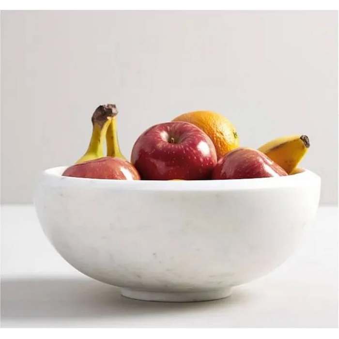 Marble Serving Bowl Grey - Paulas Home & Living