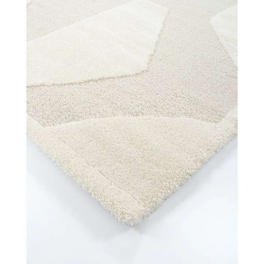 Marceau Floor Rug - Ivory (Polypropylene) - Paulas Home & Living