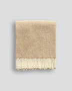 Martinborough Ochre Throw (100% Wool) - Paulas Home & Living