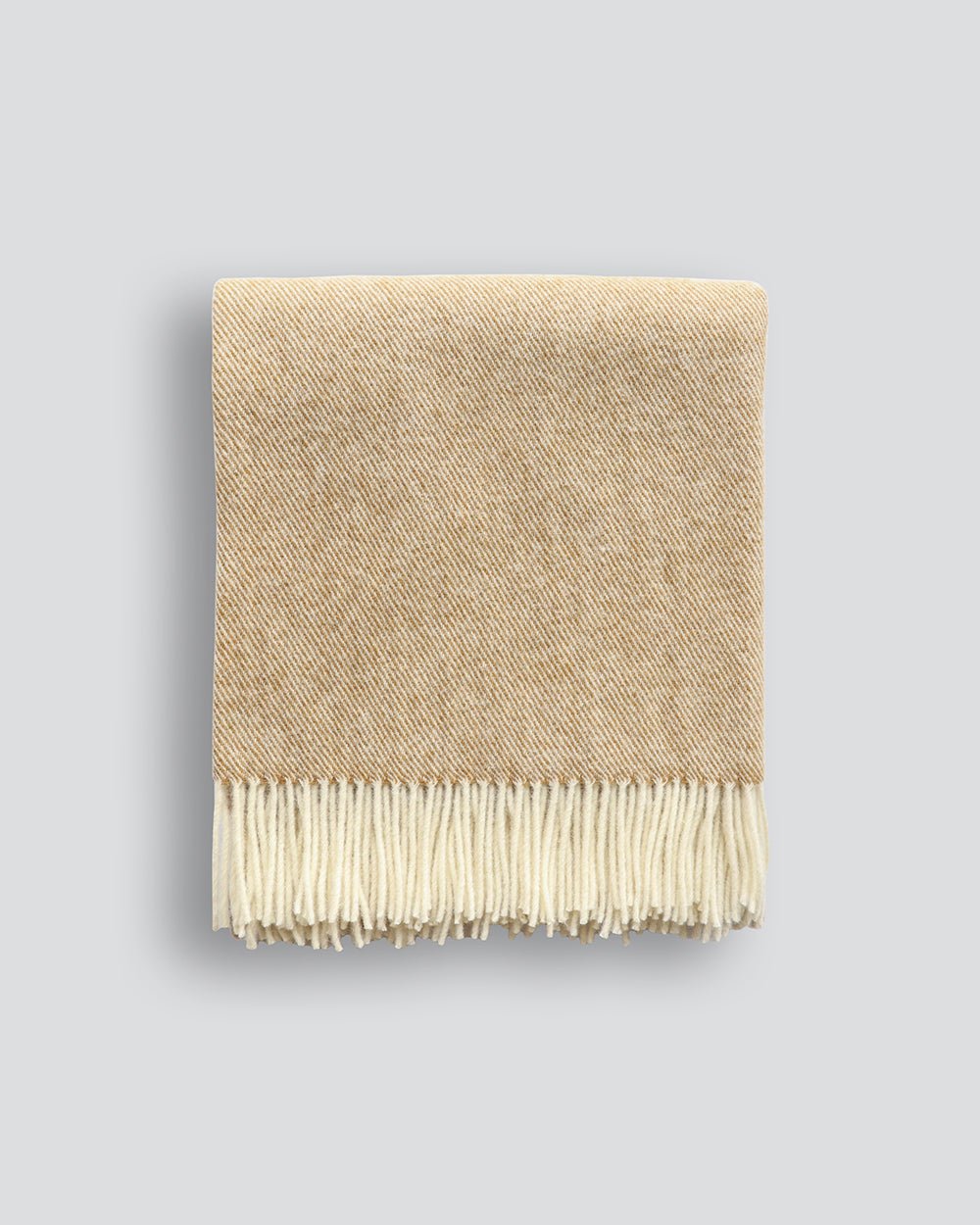 Martinborough Ochre Throw (100% Wool) - Paulas Home & Living