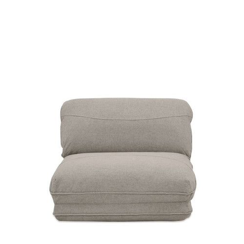 Matakana Sofa Bed - Single - Beige Fabric - Paulas Home & Living