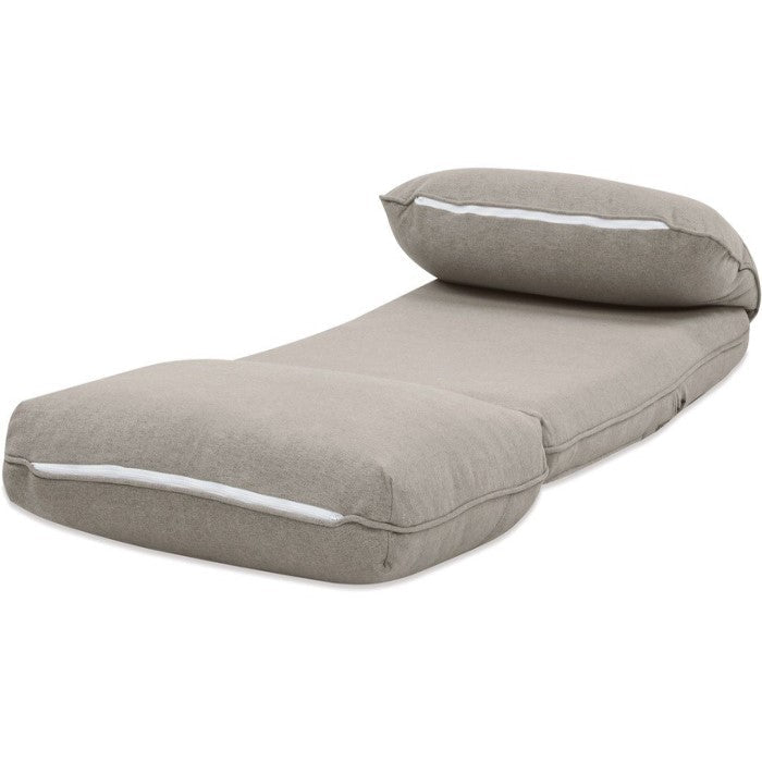 Matakana Sofa Bed - Single - Beige Fabric - Paulas Home & Living