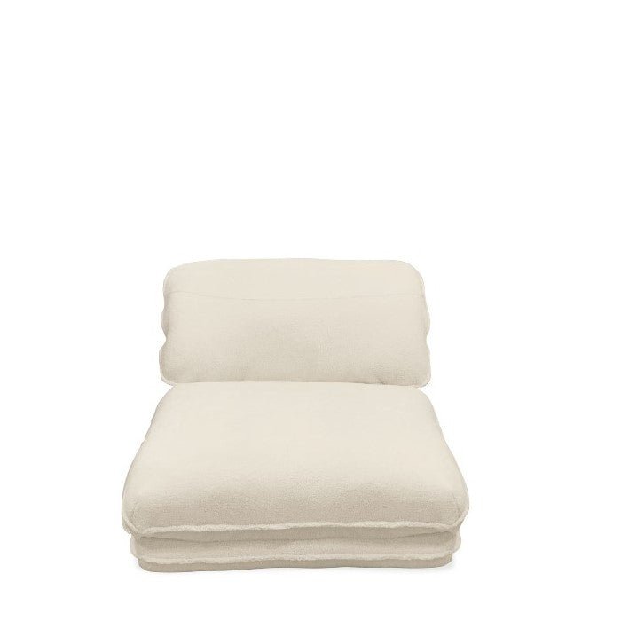 Matakana Sofa Bed - Single - Boucle Off White - Paulas Home & Living