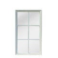 Matt White Framed Wall Mirror 1200h - Paulas Home & Living