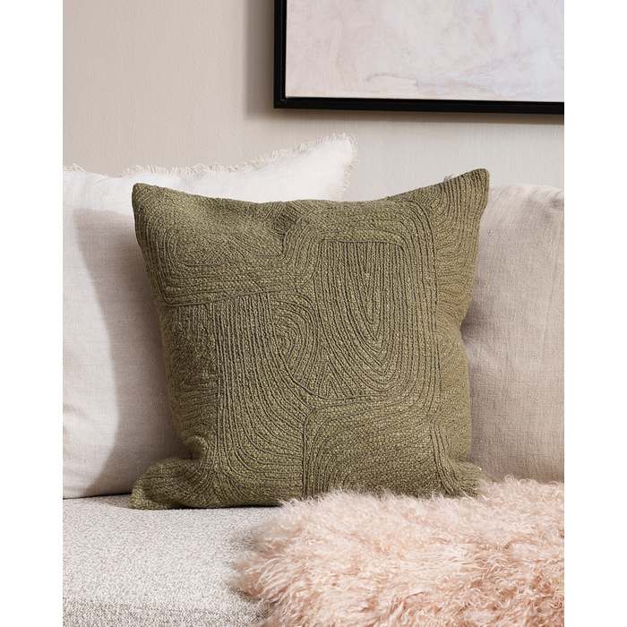 Matteo Moss Cushion - Paulas Home & Living