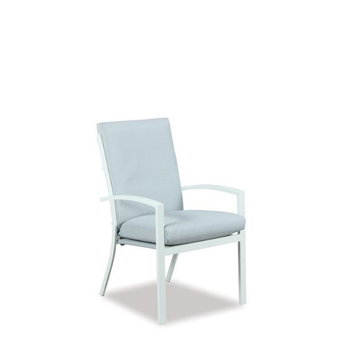 Matzo Outdoor High Back Chair - White - Paulas Home & Living