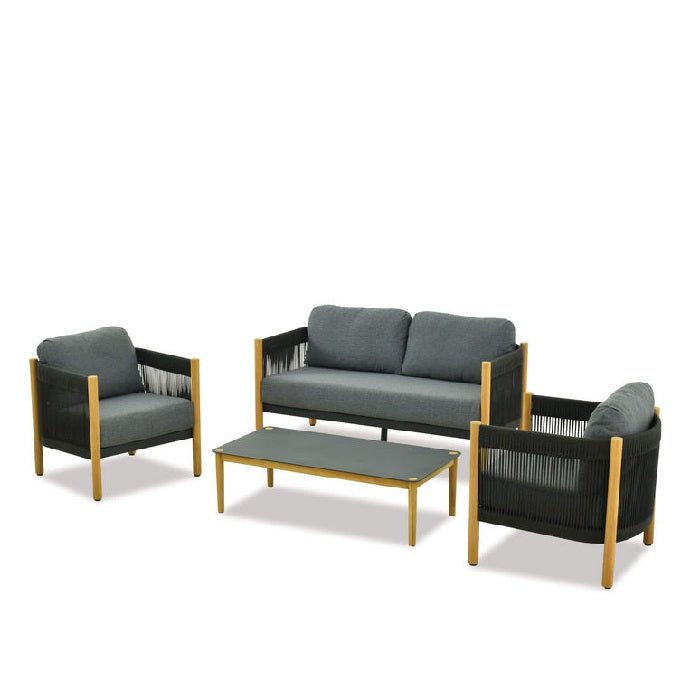 Maui Outdoor Lounge Suite - 4 Pce - Paulas Home & Living