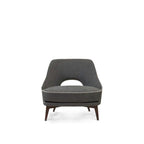 McCartney Accent Chair - Elegant Curved Lines - Paulas Home & Living