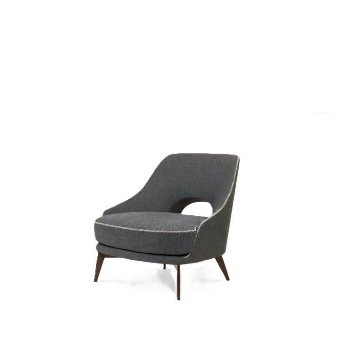 McCartney Accent Chair - Elegant Curved Lines - Paulas Home & Living