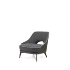 McCartney Accent Chair - Elegant Curved Lines - Paulas Home & Living