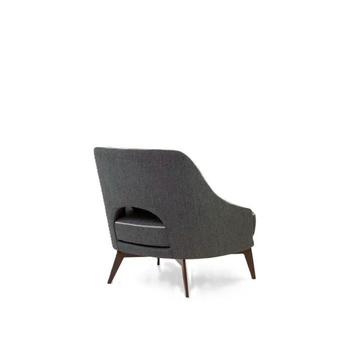 McCartney Accent Chair - Elegant Curved Lines - Paulas Home & Living