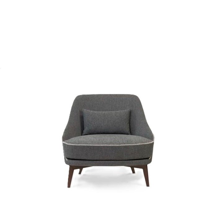 McCartney Accent Chair - Elegant Curved Lines - Paulas Home & Living