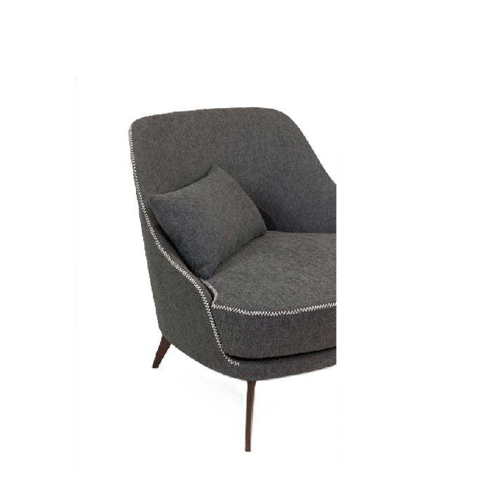 McCartney Accent Chair - Elegant Curved Lines - Paulas Home & Living