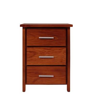 McKenzie 3 Drawer Bedside - 2 sizes to suit - Paulas Home & Living