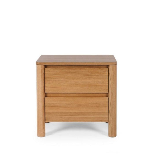 Meiko 2 Dr Bedside - Oak - Paulas Home & Living