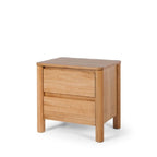 Meiko 2 Dr Bedside - Oak - Paulas Home & Living