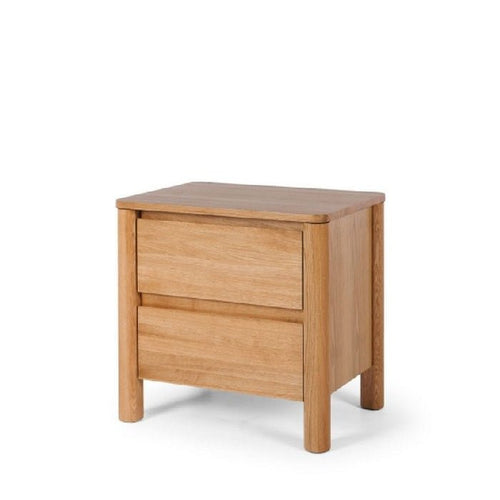 Meiko 2 Dr Bedside - Oak - Paulas Home & Living