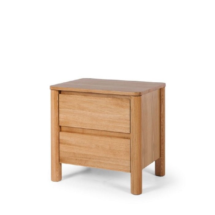 Meiko 2 Dr Bedside - Oak - Paulas Home & Living