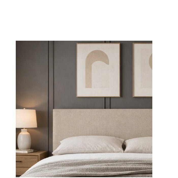 Milano Fabric Headboard Single to Californian King - Paulas Home & Living