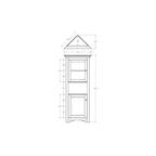 Mill - Yard Corner Display Units - two styles to suit - Paulas Home & Living
