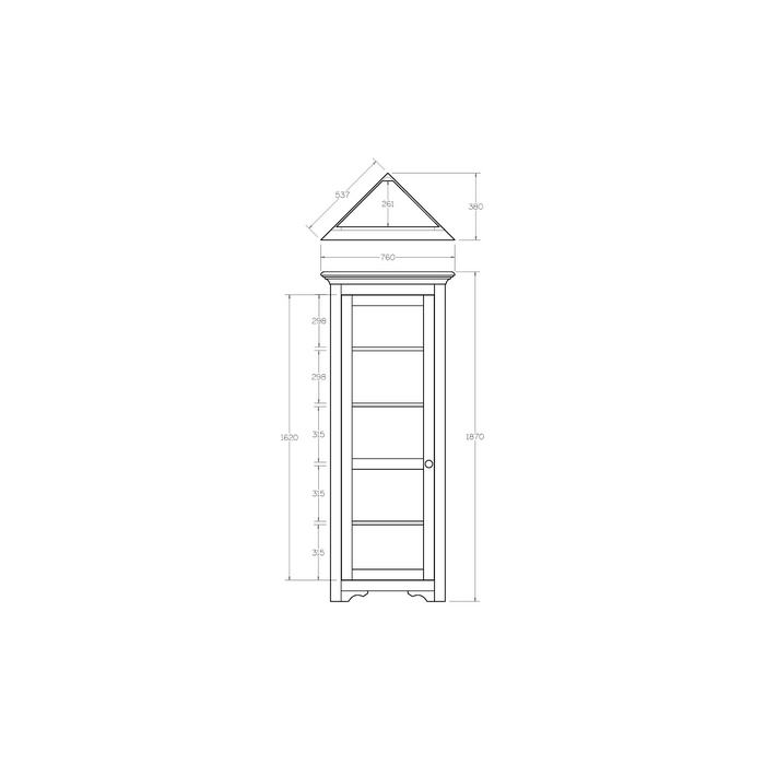 Mill - Yard Corner Display Units - two styles to suit - Paulas Home & Living