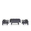 Miller Outdoor 4 piece Lounge Suite - Paulas Home & Living