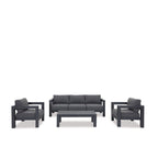 Miller Outdoor 4 piece Lounge Suite - Paulas Home & Living