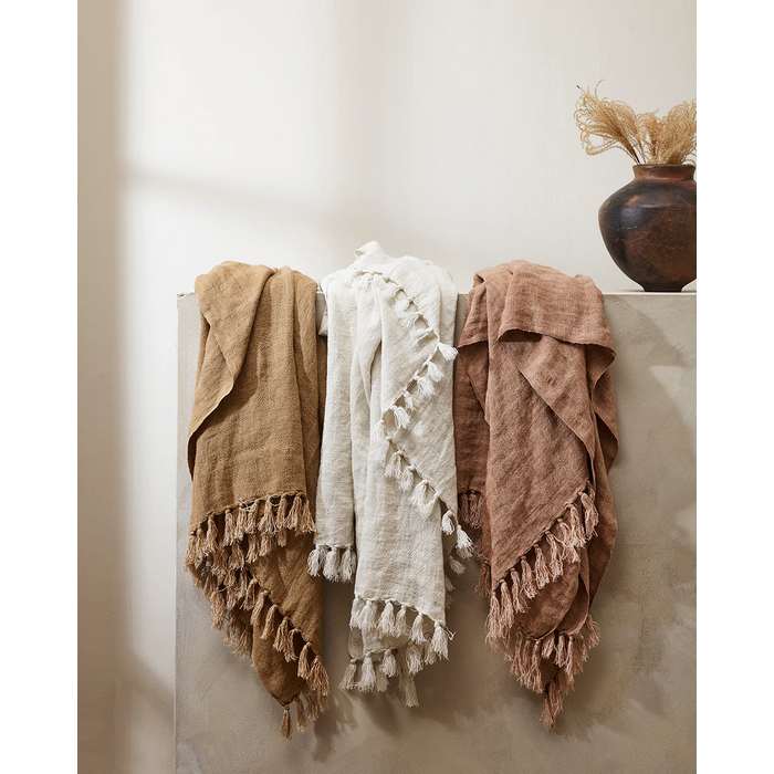 Millhouse Throw (Linen) - Paulas Home & Living