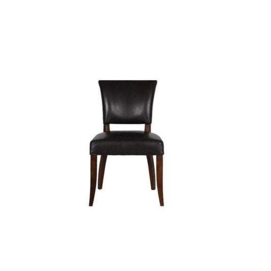 MIMI Dining Chair - Riders Black with Antique Oak - Paulas Home & Living