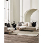 Miranda Floor Rug - Ivory (Wool Blend) - Paulas Home & Living