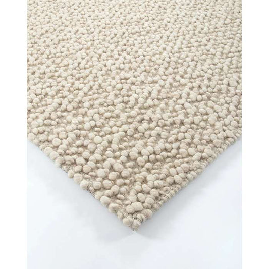 Miranda Floor Rug - Pebble (Wool Blend) - Paulas Home & Living