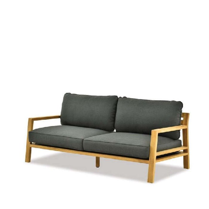 Moana Outdoor Lounge Suite - Teak - 4 piece - Paulas Home & Living