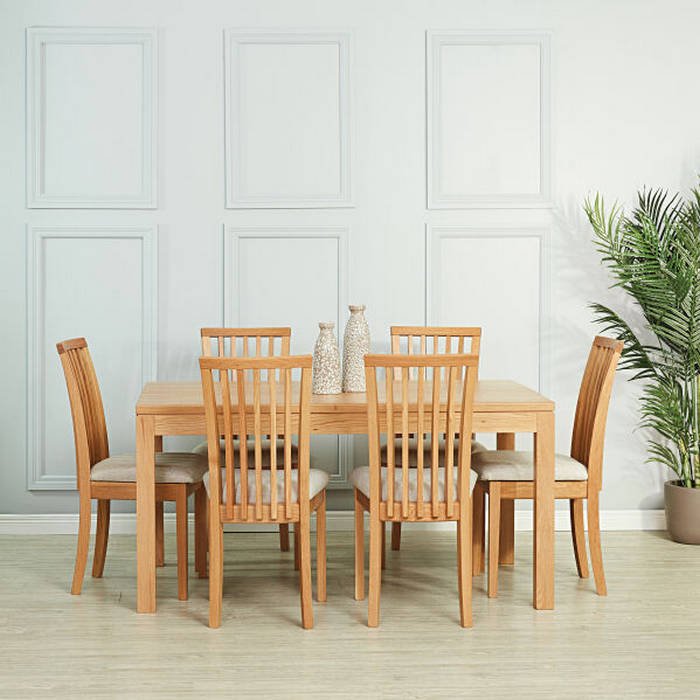 Modena & SM66 Dining Suite 1500w (6 Pce) - Paulas Home & Living
