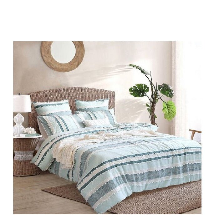 Montego Quilt Cover Set - Paulas Home & Living