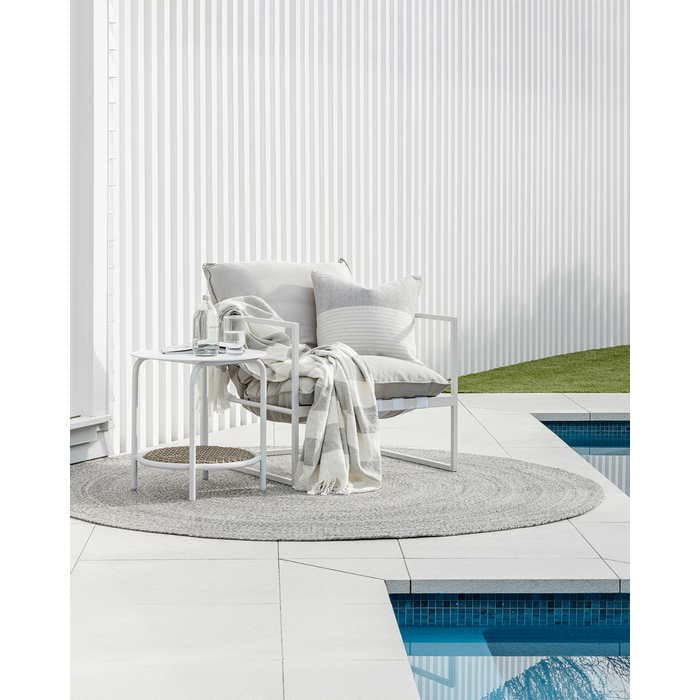 Mornington Outdoor Rug - Dark Pebble - Paulas Home & Living
