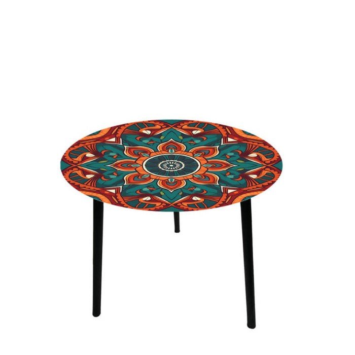 Moroccan Glass Side Table - Paulas Home & Living