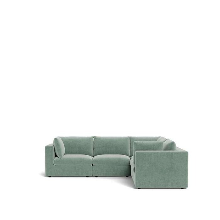 Murphy 5 Piece Modular Corner Suite in Fabric - Paulas Home & Living