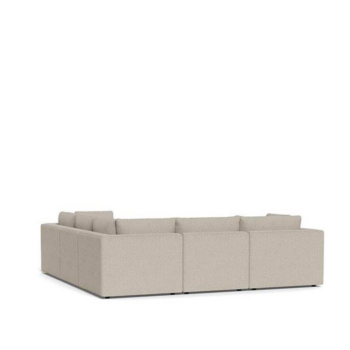 Murphy 5 Piece Modular Corner Suite in Fabric - Paulas Home & Living