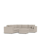 Murphy 6 Piece Modular Corner Suite in Fabric - Paulas Home & Living