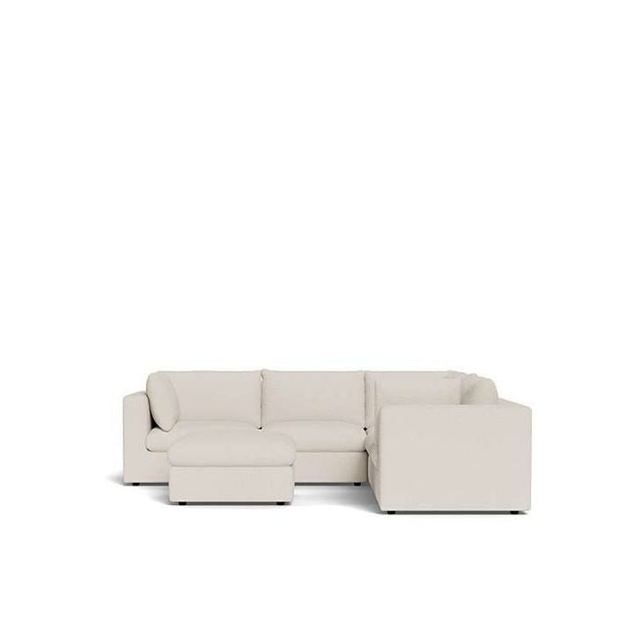 Murphy 6 Piece Modular Corner Suite in Fabric - Paulas Home & Living