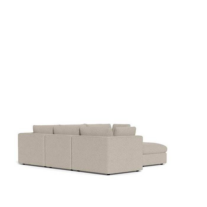 Murphy 6 Piece Modular Corner Suite in Fabric - Paulas Home & Living