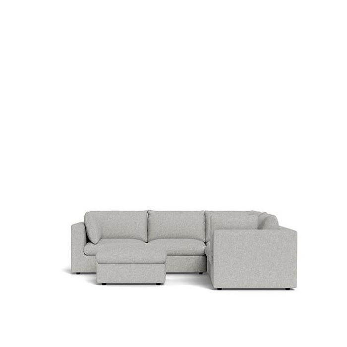 Murphy 6 Piece Modular Corner Suite in Fabric - Paulas Home & Living