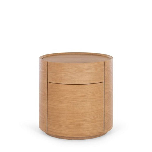 Muse 2 Dr Bedside - Oak Top & Oak - Paulas Home & Living