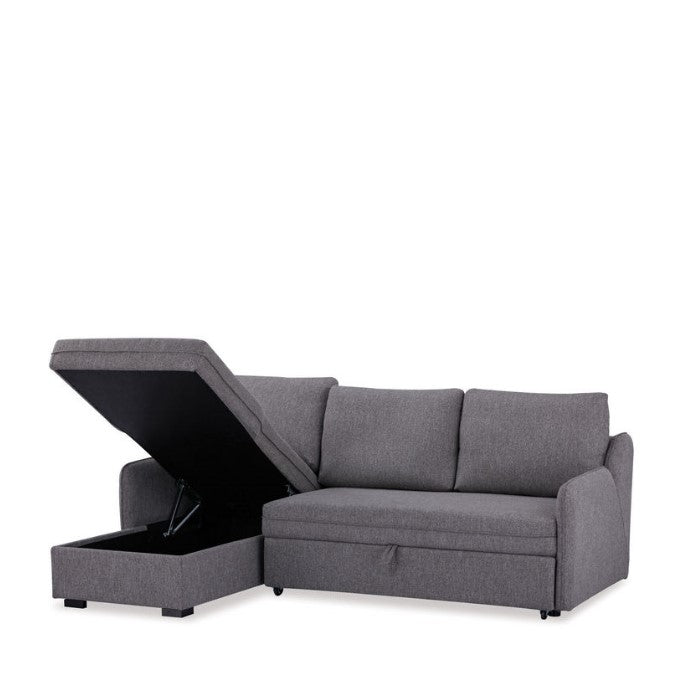 Napier Sofa Bed with Storage Chaise LHF - Paulas Home & Living
