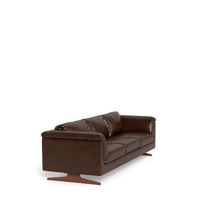 Nash 3 Seater Leather - Paulas Home & Living