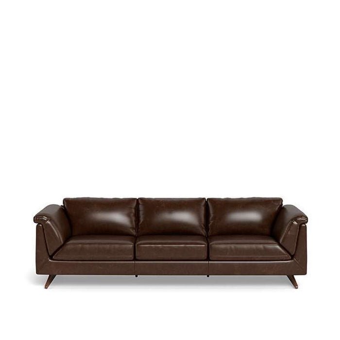 Nash 3 Seater Leather - Paulas Home & Living