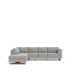 Nash 3 Seater with LHF Corner Chaise in Fabric - Paulas Home & Living